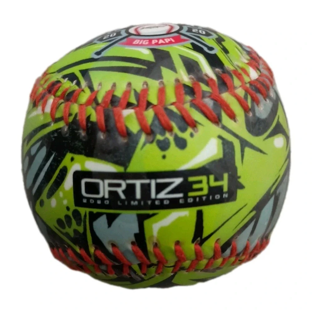 Ortiz 34 2020 Limited Edition T-ball Big Papi synthetic cover 9